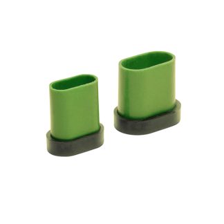 Oval silicone cylinders