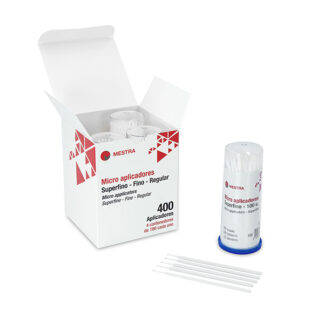 MICROAPLICADOR SUPERFINO - 1 MM BLANCO (100 mm)